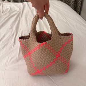 Naghedi Tan and Pink small purse